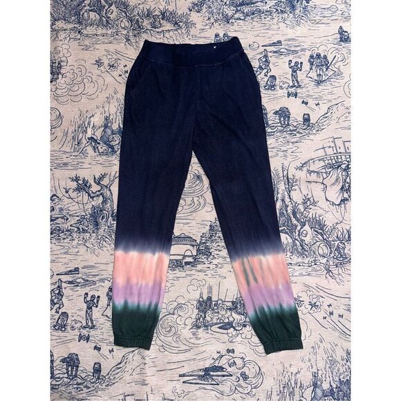 BEAUTIFUL Wildfox Women's French Terry Relaxed Fit Tie-Dye Jogger Sweatpants siz - Picture 1 of 4